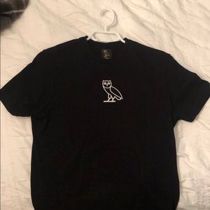 OVO black t-shirt ,Owl, Size S